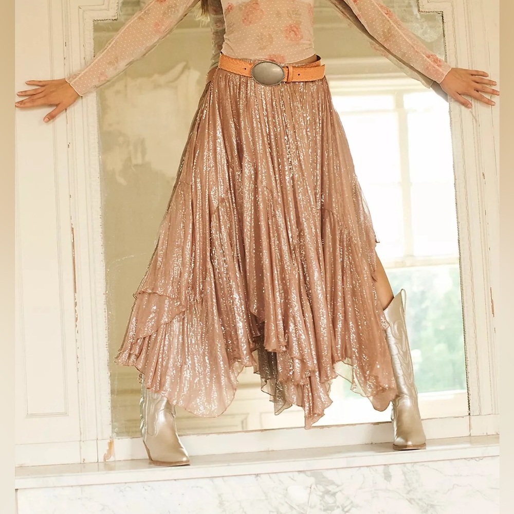 ISO Free People Asymmetrical Clover Skirt - FP One